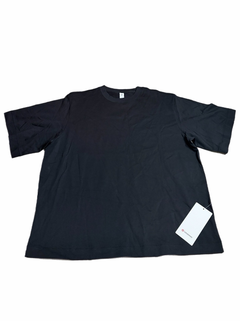 NWT Lululemon Heavyweight Cotton Oversized T-Shirt (Black) Size L